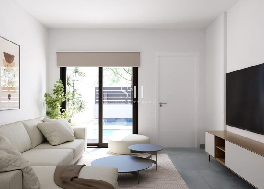 2 bedroom Semi-detached Villa for sale in Roldan with pool garage - € 286,900 (Ref: 9919998)