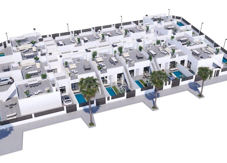 2 bedroom Semi-detached Villa for sale in Roldan with pool garage - € 286,900 (Ref: 9919998)