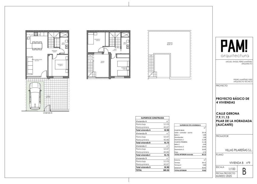 Chalet de 3 habitaciones en Pilar de la Horadada en venta con piscina - 305.000 € (Ref: 9920002)