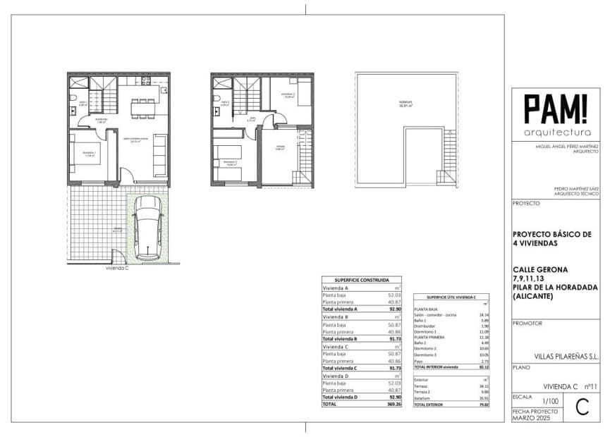 Chalet de 3 habitaciones en Pilar de la Horadada en venta con piscina - 305.000 € (Ref: 9920002)