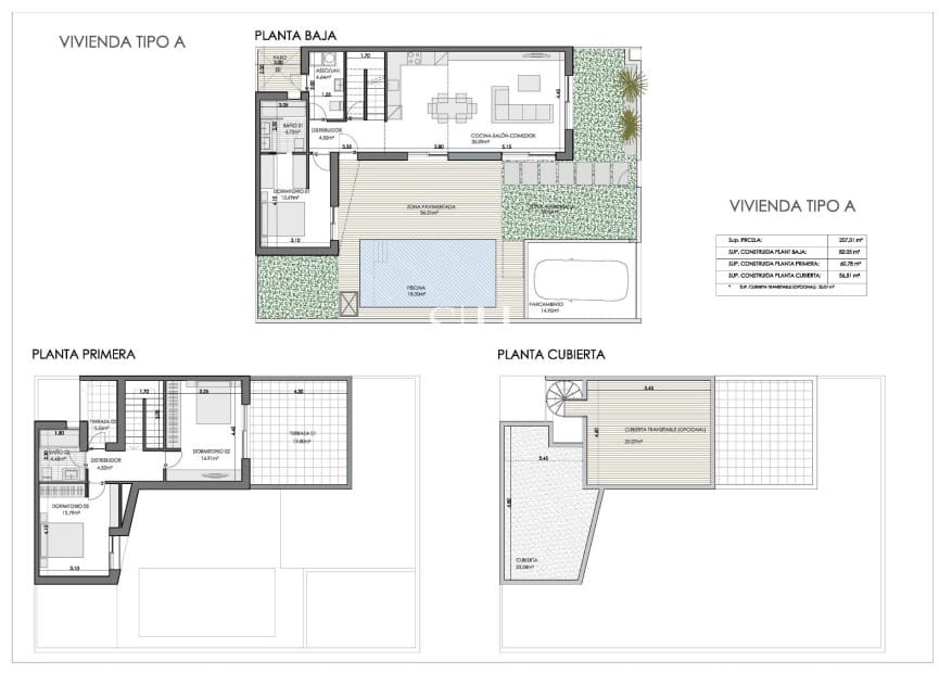 3 bedroom Semi-detached Villa for sale in Bigastro - € 328,000 (Ref: 9920005)