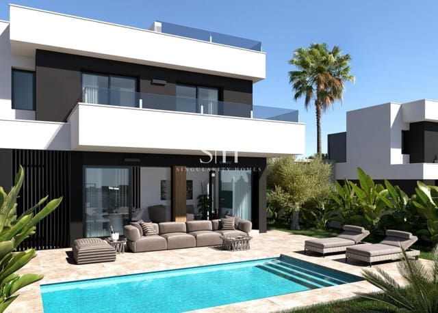 3 soverom Villa til salgs i Ciudad Quesada, Rojales med svømmebasseng garasje - € 588 000 (Ref: 9961560)