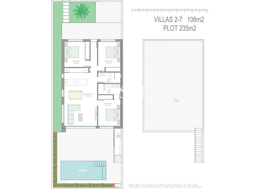 3 bedroom Villa for sale in Los Alcazares with pool garage - € 499,900 (Ref: 9961562)
