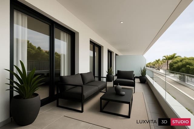 2 soverom Leilighet til salgs i El Madroñal, Adeje med svømmebasseng garasje - € 595 000 (Ref: 9007805)