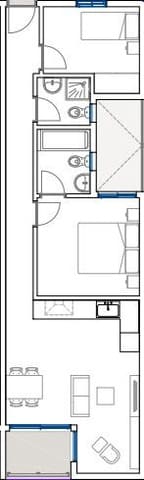 2 soveværelse Lejlighed til salg i Cabo Blanco, Arona - € 212.000 (Ref: 9836682)