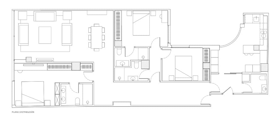3 sypialnia Apartament na sprzedaż w Miasto Madryt z garażem - 1 650 000 € (Ref: 10086353)