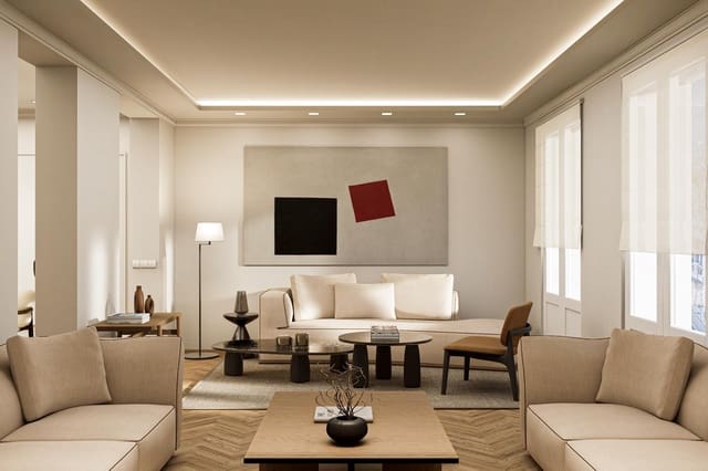 3 slaapkamer Appartement te koop in Cortes, Madrid stad - € 1.750.000 (Ref: 9065605)