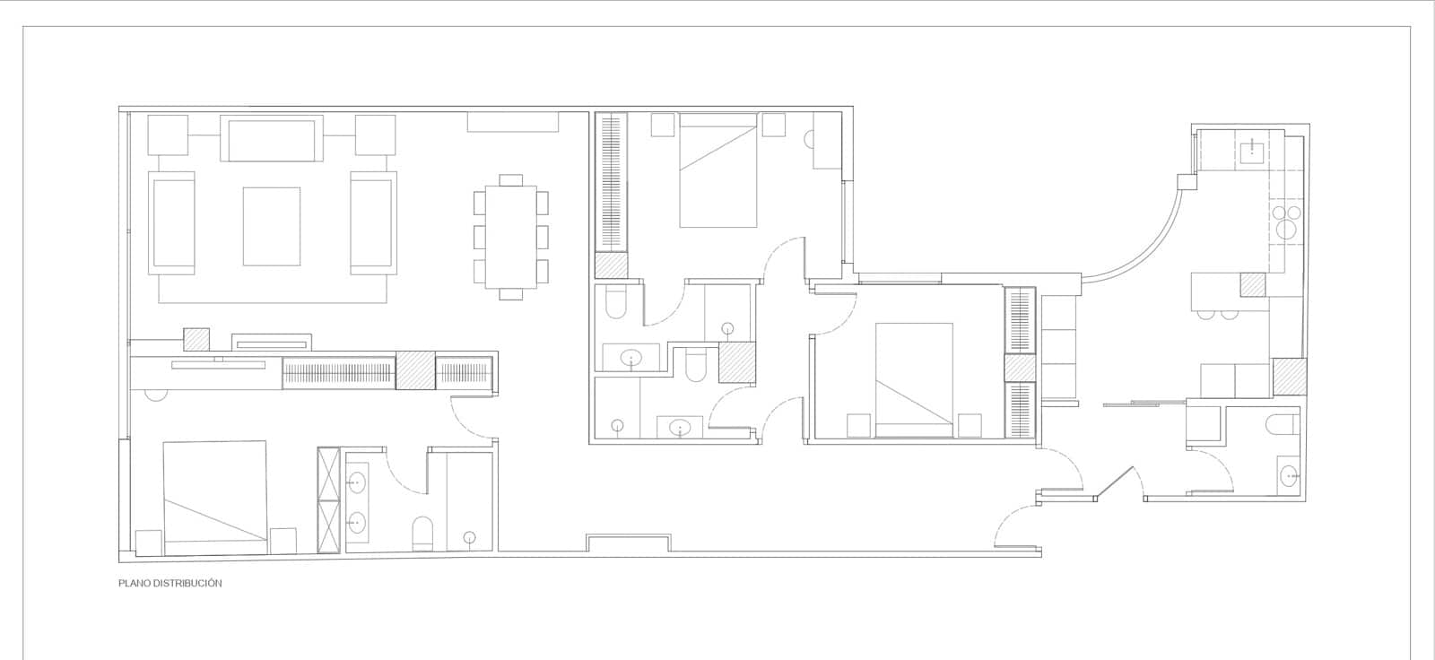 3 chambre Appartement à vendre à Madrid ville avec garage - 1 650 000 € (Ref: 9748338)