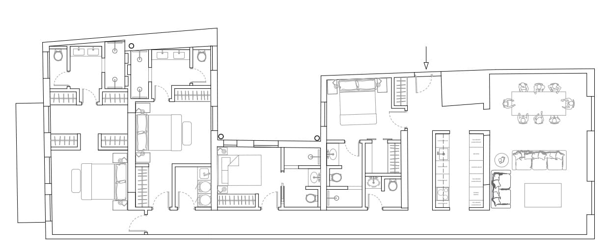 4 bedroom Flat for sale in Madrid city - € 1,590,000 (Ref: 9749307)