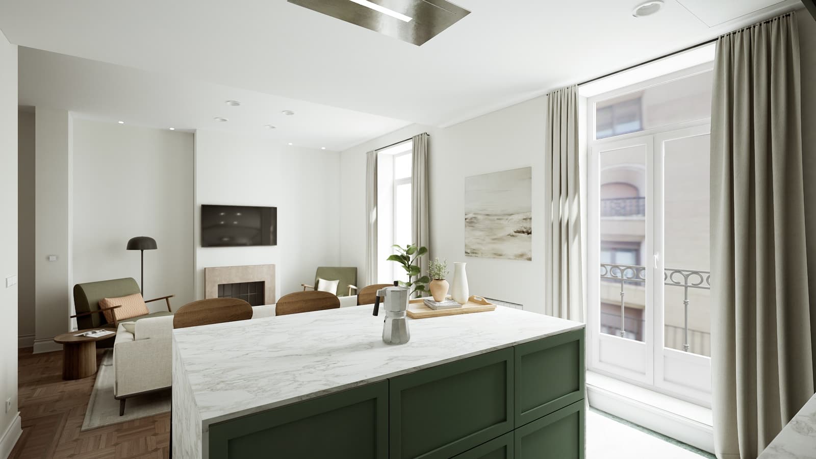 4 bedroom Flat for sale in Madrid city - € 1,590,000 (Ref: 9749307)