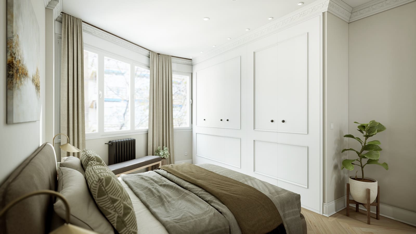 3 quarto Apartamento para venda em Madrid cidade com garagem - 1 300 000 € (Ref: 9858355)
