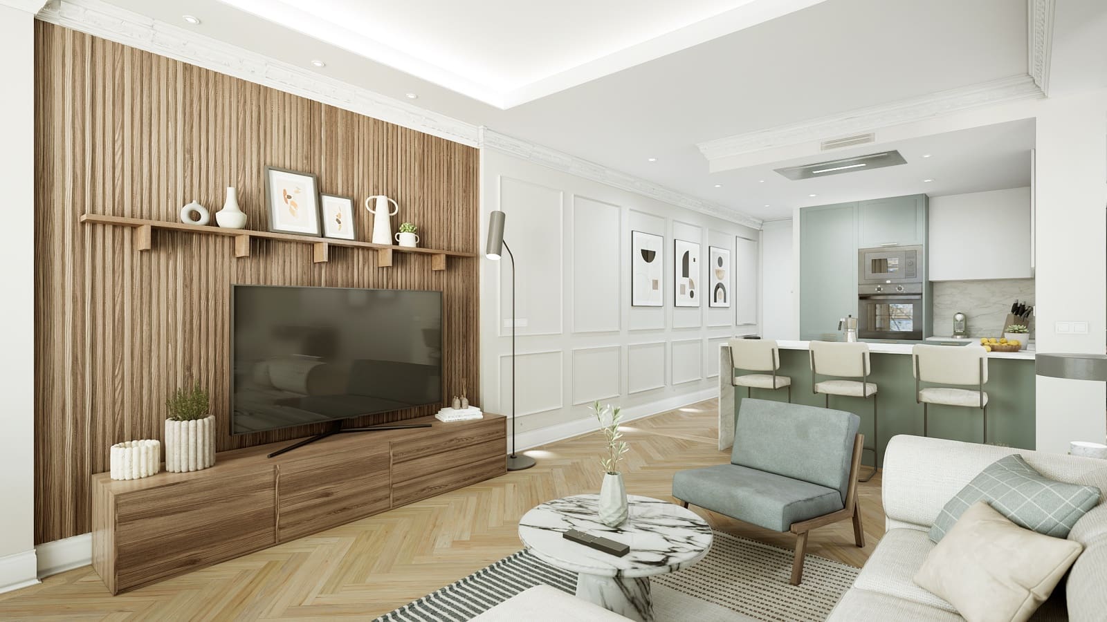 3 quarto Apartamento para venda em Madrid cidade com garagem - 1 300 000 € (Ref: 9858355)