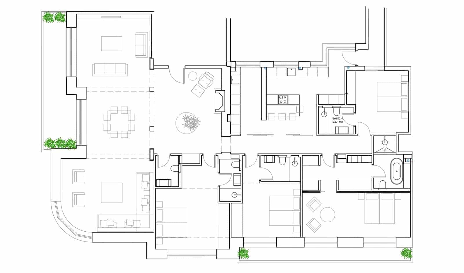4 Zimmer Apartment zu verkaufen in Madrid Stadt - 3.790.000 € (Ref: 9867280)