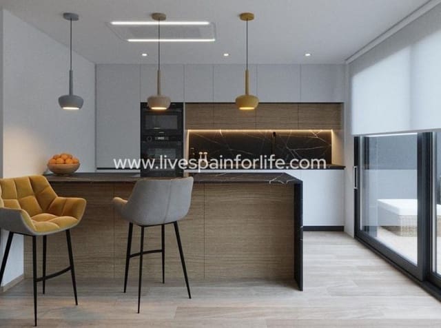 2 makuuhuone Huoneisto myytävänä paikassa Balcón de Finestrat - Terra Marina, Finestrat mukana uima-altaan - 380 000 € (Ref: 10007507)