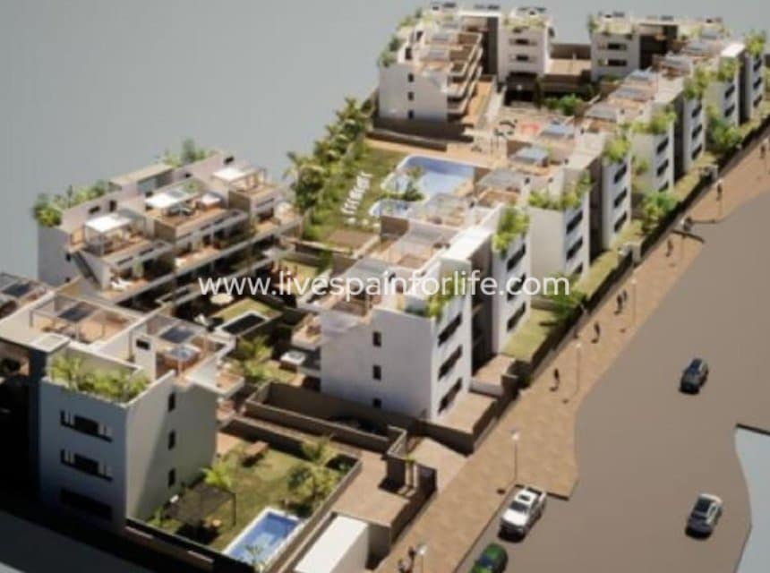 2 makuuhuone Huoneisto myytävänä paikassa Finestrat mukana uima-altaan - 380 000 € (Ref: 10007507)