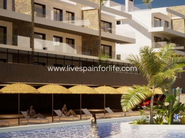 2 makuuhuone Huoneisto myytävänä paikassa Balcón de Finestrat - Terra Marina, Finestrat mukana uima-altaan - 380 000 € (Ref: 10007507)