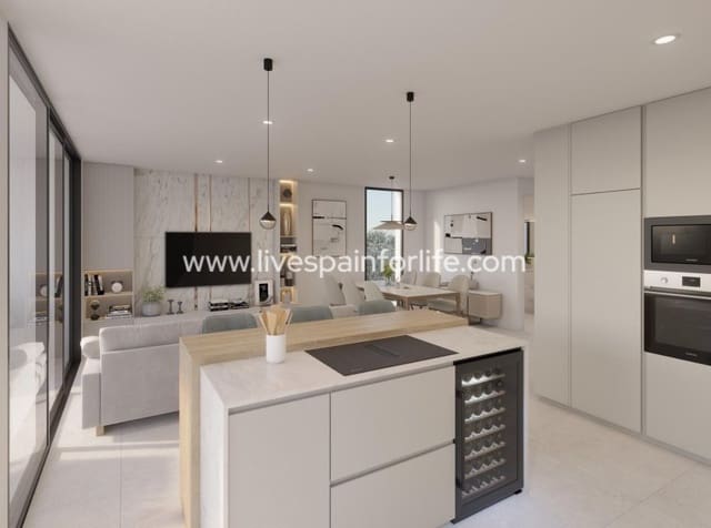 3 soverom Villa til salgs i Hacienda del Alamo, Fuente Alamo de Murcia med svømmebasseng - € 618 046 (Ref: 10007510)
