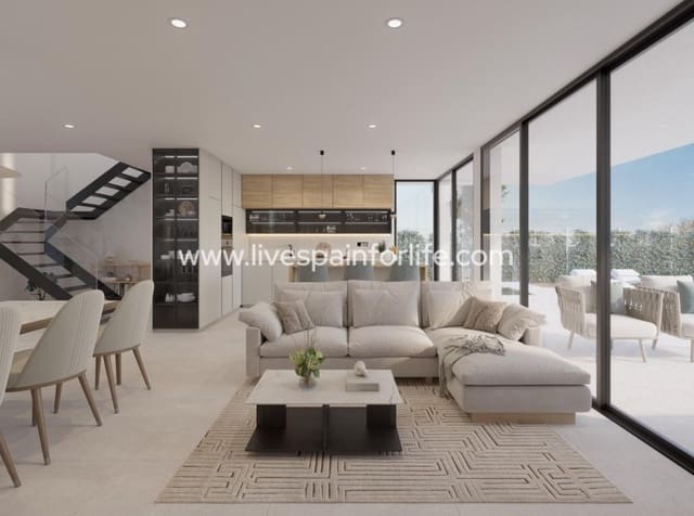 3 soverom Villa til salgs i Hacienda del Alamo, Fuente Alamo de Murcia med svømmebasseng - € 618 046 (Ref: 10007510)