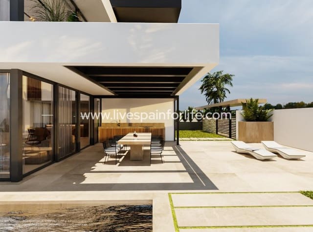 4 sypialnia Willa na sprzedaż w La Zenia, Orihuela z basenem garażem - 1 600 000 € (Ref: 10007517)
