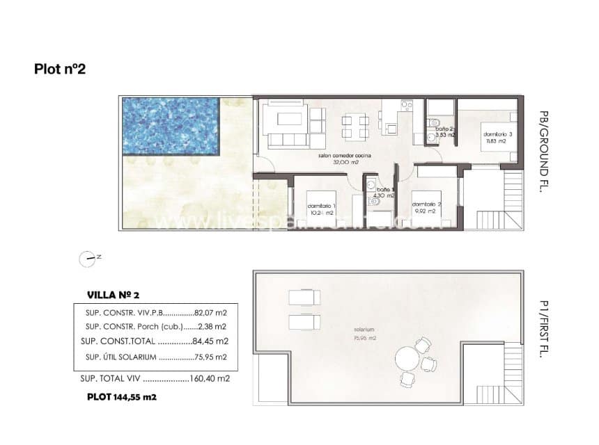 3 camera da letto Casa in vendita in Pilar de la Horadada con garage - 415.000 € (Rif: 10039119)