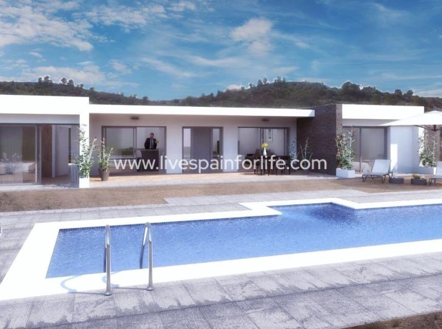 3 bedroom Villa for sale in Pinoso with pool garage - € 398,000 (Ref: 10039124)