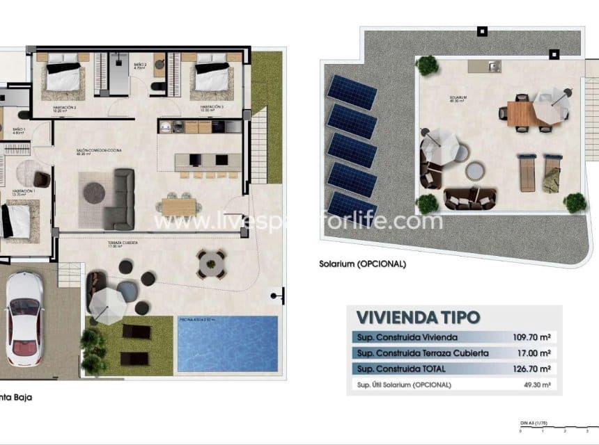 3 bedroom Villa for sale in Dolores with pool garage - € 419,900 (Ref: 10039125)