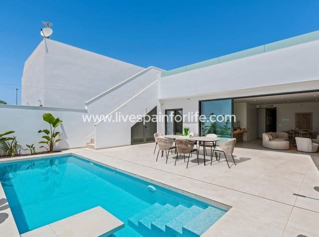 3 chambre Villa/Maison à vendre à Las Lomas de Rame - Bahía Bella, Los Alcázares avec piscine garage - 499 900 € (Ref: 10039127)