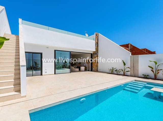 3 chambre Villa/Maison à vendre à Las Lomas de Rame - Bahía Bella, Los Alcázares avec piscine garage - 499 900 € (Ref: 10039127)