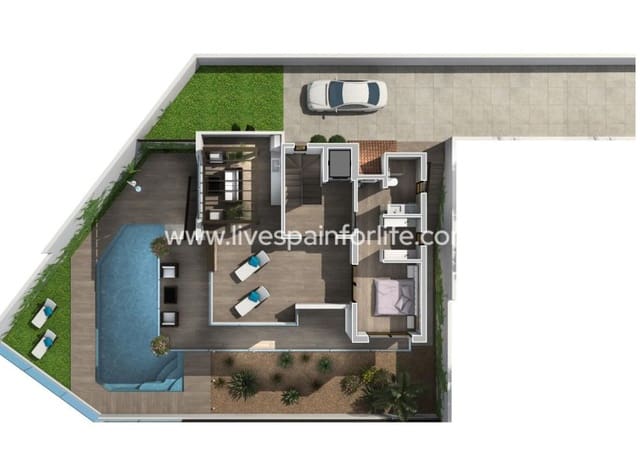 3 soveværelse Villa til salg i Ciudad Quesada, Rojales med swimmingpool - € 852.000 (Ref: 10039129)