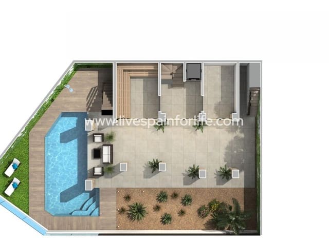 3 soveværelse Villa til salg i Ciudad Quesada, Rojales med swimmingpool - € 852.000 (Ref: 10039129)