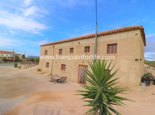 4 bedroom Finca/Country House for sale in Barinas, Abanilla with garage - € 350,000 (Ref: 10041809)