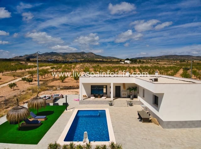 3 slaapkamer Finca/Landhuis te koop in Pinoso met zwembad garage - € 399.900 (Ref: 10041815)