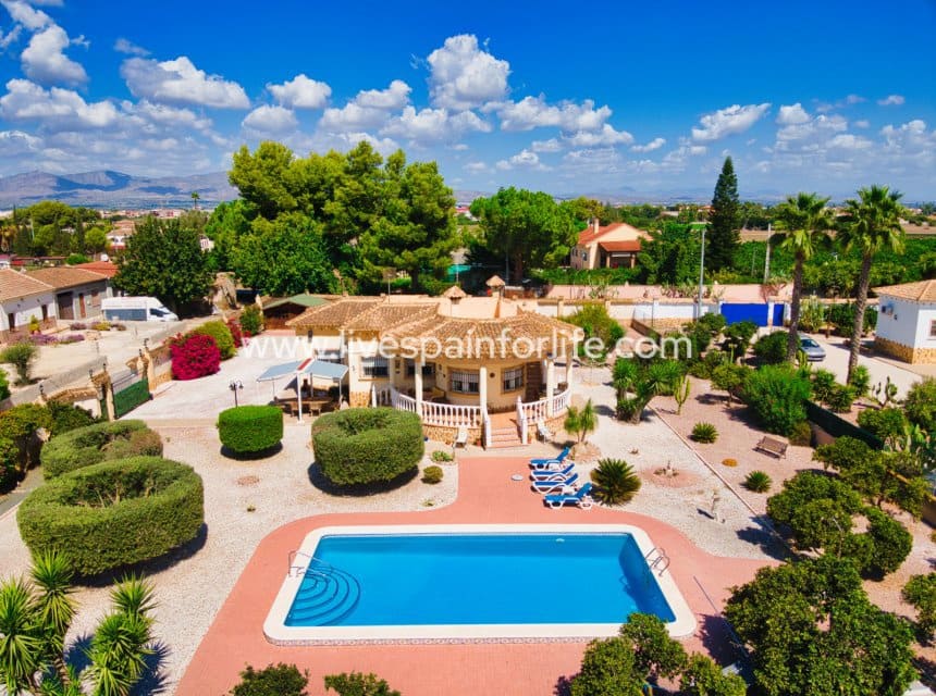 3 slaapkamer Finca/Landhuis te koop in Catral met zwembad - € 389.000 (Ref: 10076785)