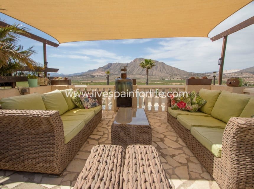 6 chambre Finca/Maison de Campagne à vendre à Hondon de las Nieves avec piscine - 534 995 € (Ref: 10081538)