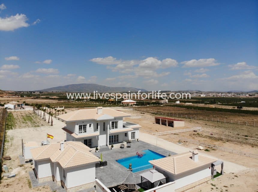 Finca/Casa Rural de 3 habitaciones en Aspe en venta con piscina garaje - 385.000 € (Ref: 10091421)