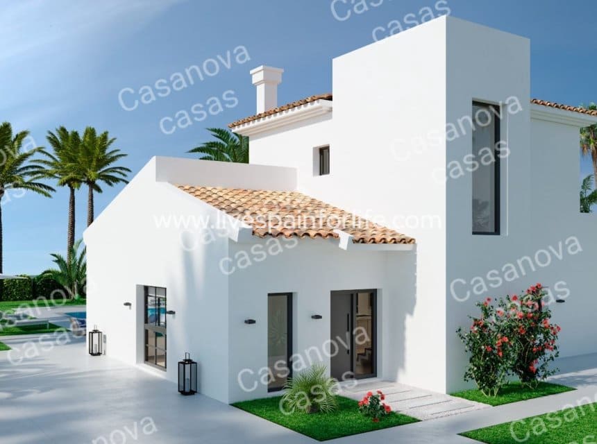 Finca/Casa Rural de 3 habitaciones en Aspe en venta con piscina garaje - 385.000 € (Ref: 10091421)