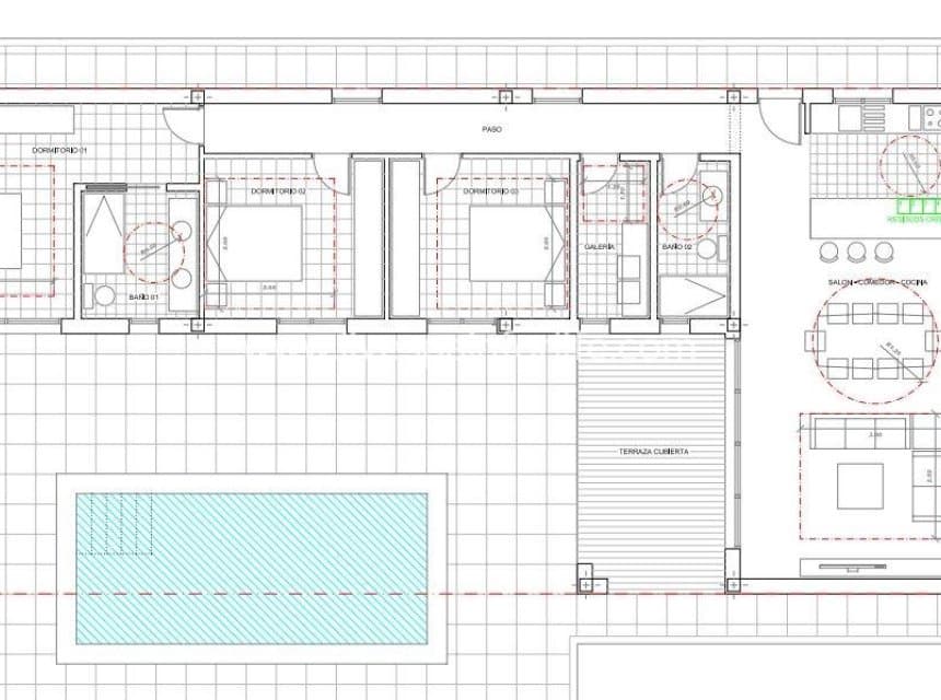3 quarto Moradia para venda em La Romana com piscina garagem - 362 040 € (Ref: 10140147)