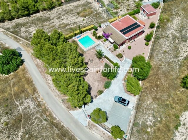 4 slaapkamer Finca/Landhuis te koop in Hondón de los Frailes met zwembad garage - € 339.950 (Ref: 10140280)