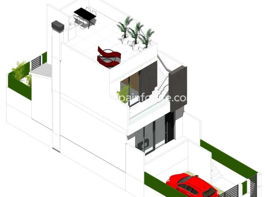 3 bedroom Townhouse for sale in Cox with pool garage - € 223,000 (Ref: 10140281)