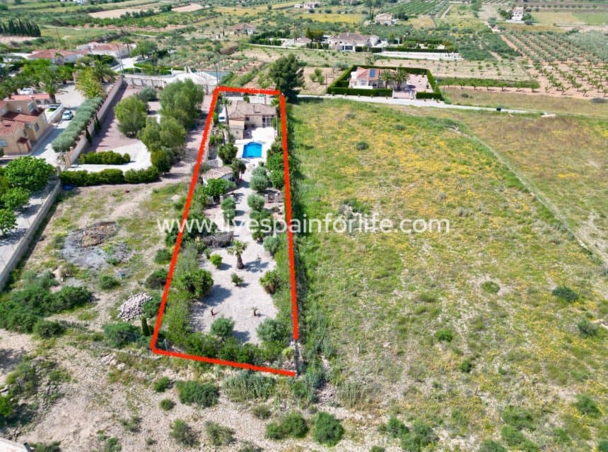 2 camera da letto Villa in vendita in Hondon de los Frailes con piscina - 275.000 € (Rif: 10140283)