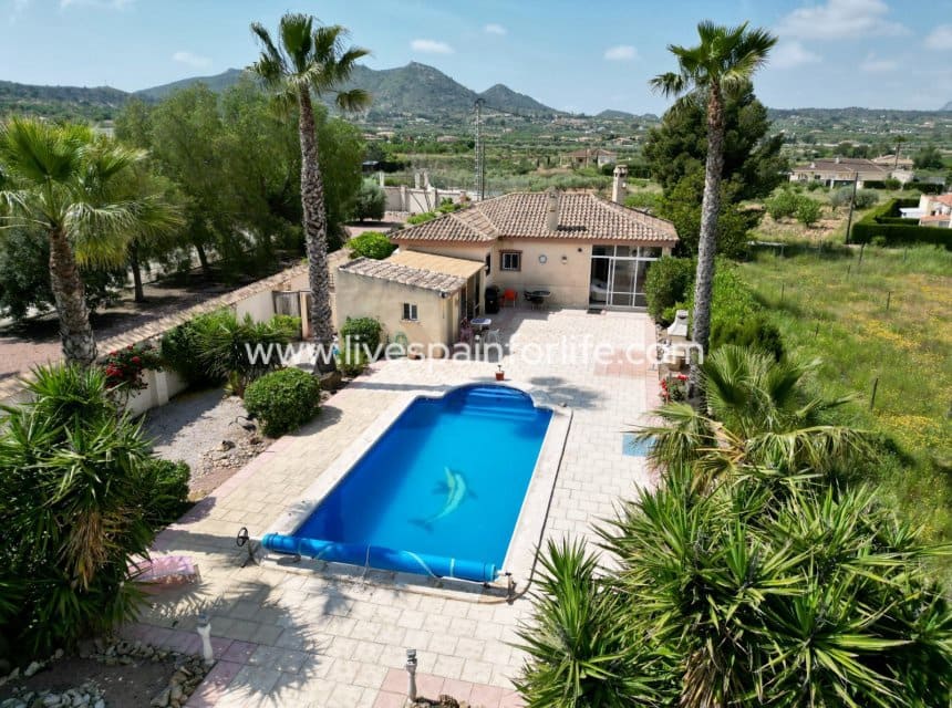 2 camera da letto Villa in vendita in Hondon de los Frailes con piscina - 275.000 € (Rif: 10140283)