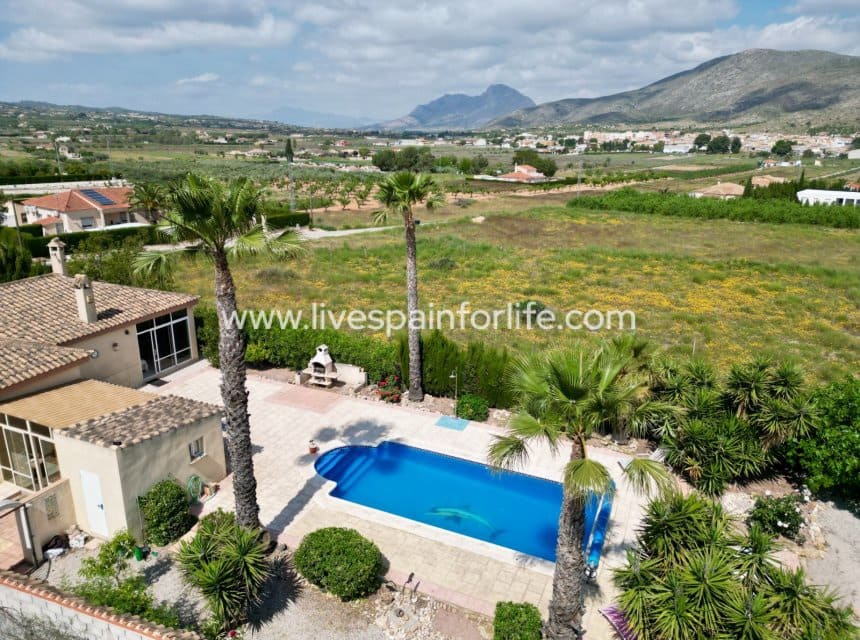 2 camera da letto Villa in vendita in Hondon de los Frailes con piscina - 275.000 € (Rif: 10140283)