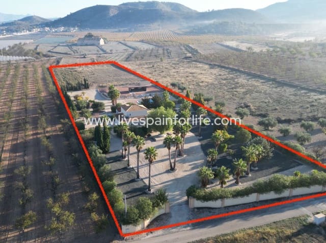 3 soverom Villa til salgs i Hondón de las Nieves med svømmebasseng garasje - € 450 000 (Ref: 10140285)