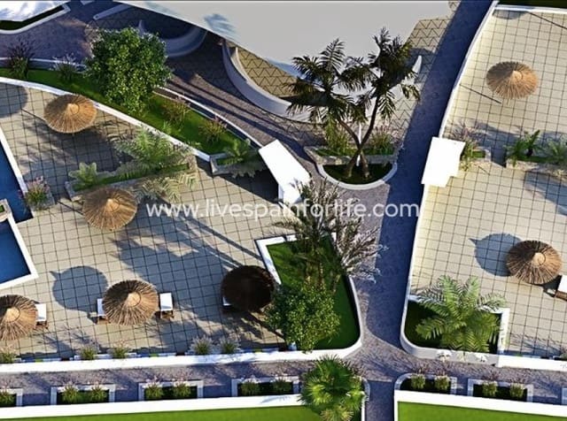 2 chambre Bungalow à vendre à Mil Palmeras, Pilar de la Horadada avec piscine garage - 349 000 € (Ref: 10153915)