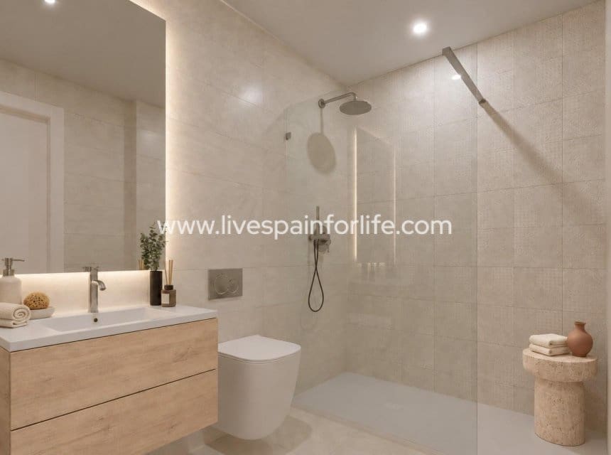3 sypialnia Apartament na sprzedaż w Santa Pola z basenem garażem - 315 000 € (Ref: 10153918)
