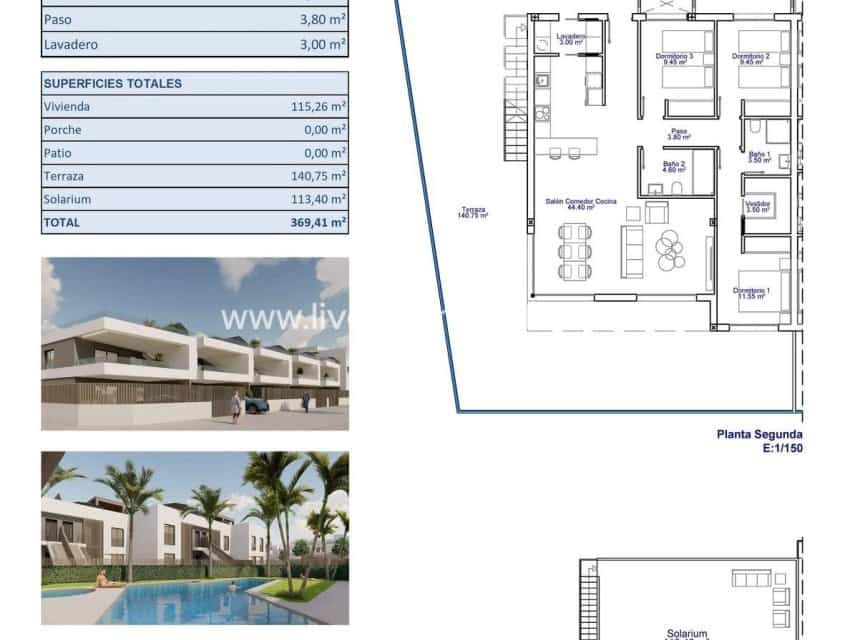 3 bedroom Apartment for sale in Pilar de la Horadada with pool garage - € 590,000 (Ref: 10153921)