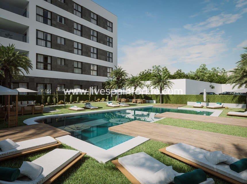 3 chambre Appartement à vendre à Guardamar del Segura avec piscine garage - 399 500 € (Ref: 10153925)