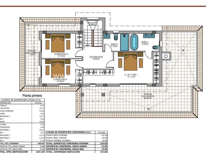 4 sovrum Villa till salu i Pinoso med pool garage - 505 000 € (Ref: 10153931)