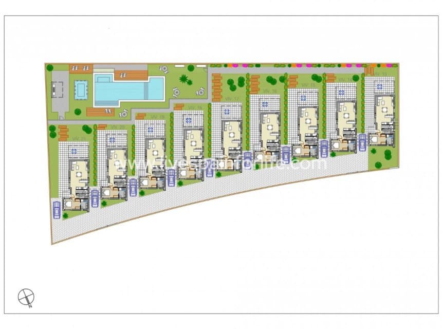 3 soveværelse Villa til salg i Pilar de la Horadada med swimmingpool garage - € 420.000 (Ref: 10153932)