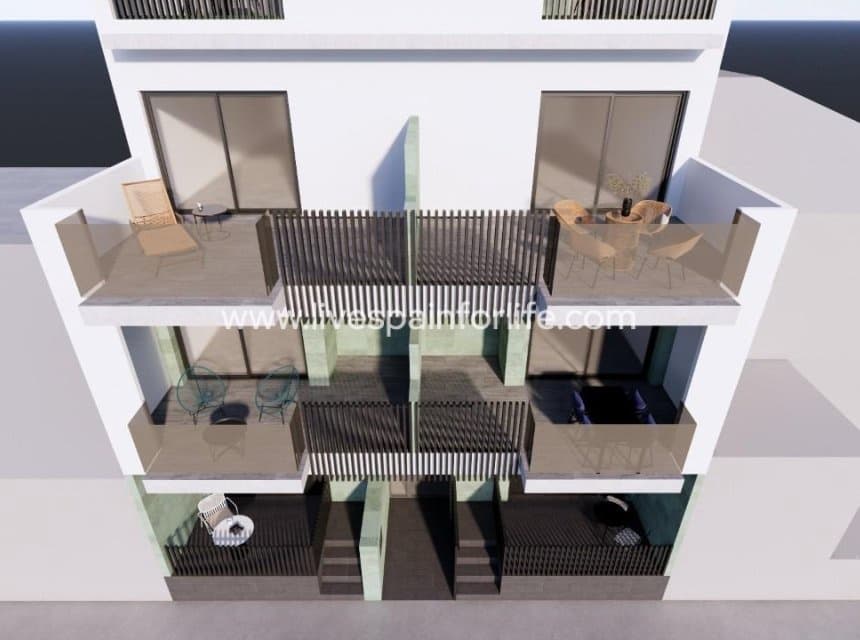 2 sypialnia Apartament na sprzedaż w Pilar de la Horadada - 279 900 € (Ref: 10163499)